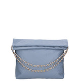 Violante Borsa a spalla donna Vera pelle 06897-S41 CELESTE SCURO Gave Lux