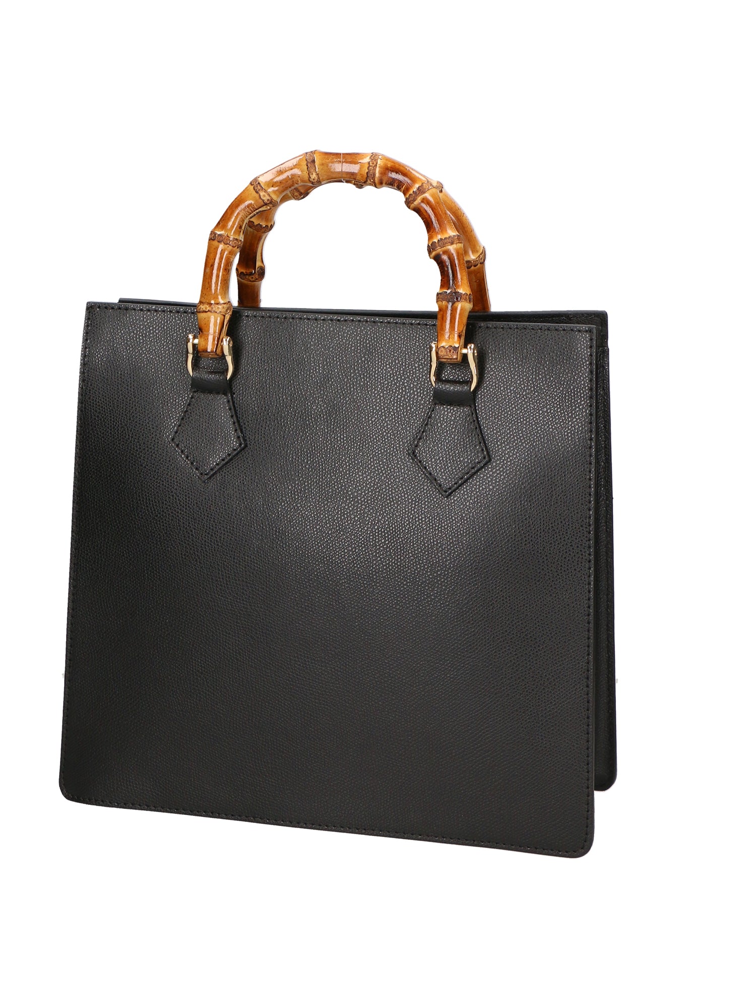 Lorenza Borsa a mano da donna Vera pelle 06524-P636 NERO Gave Lux