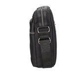 Borsa a tracolla uomo Pelle PU Vegan PCL3067-BLACK Northampton Polo Club