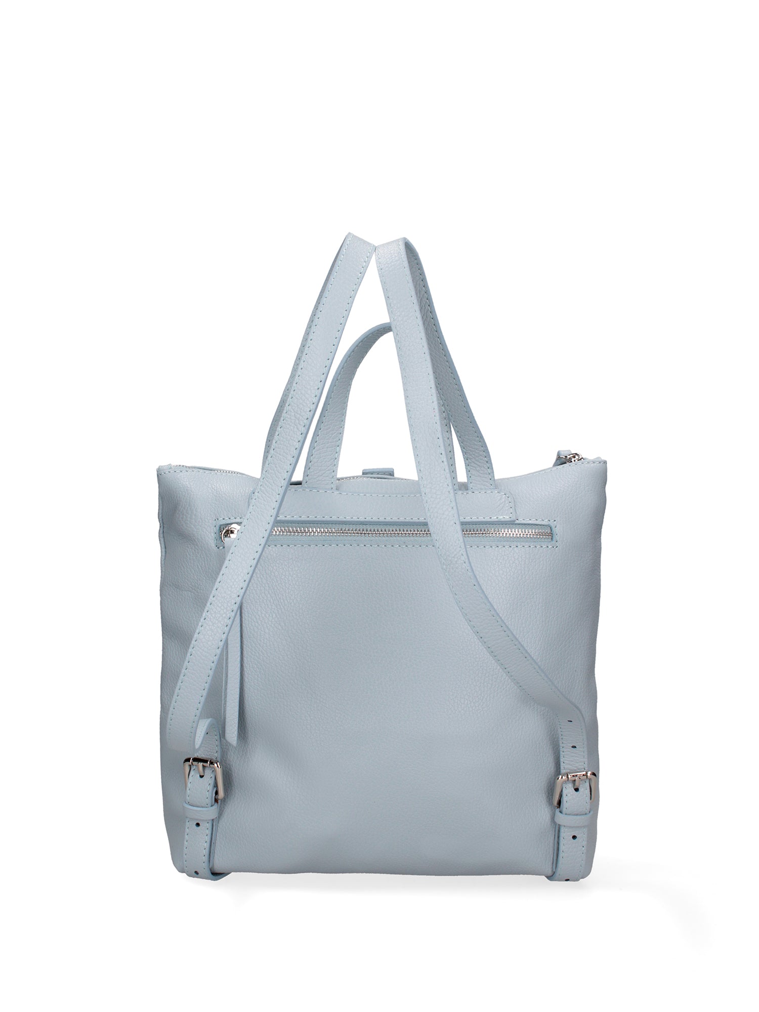 Borsa a mano da donna Vera pelle 07137-D92 CELESTE Roberta Rossi