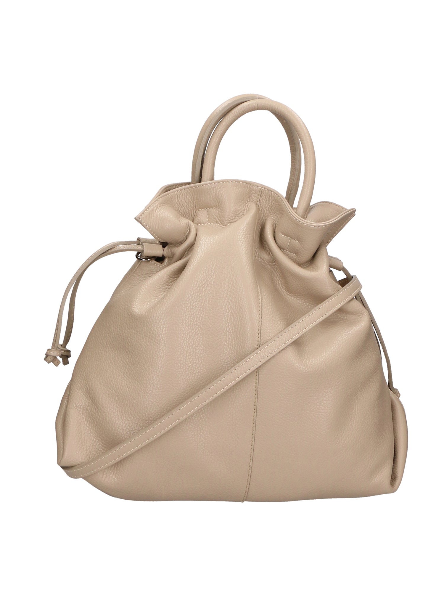 Giada Borsa a mano da donna 100% pelle 05837-D05 CAPPUCCINO Gave Lux