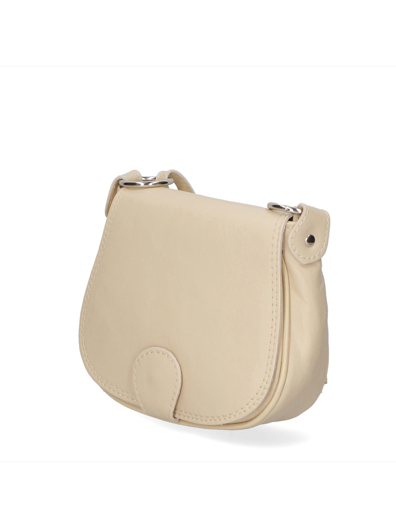 Bianca Borsa a tracolla da donna Vera pelle 10016 1020-S37 LATTE Gave Lux