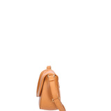 Borsa a spalla da donna Vera pelle 07152-D44 CUOIO Viola Castellani