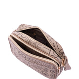 Borsa a tracolla da donna Ecopelle BC1374-KHAKI B Cavalli