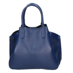Vincenza Borsa a mano da donna Vera pelle 06898-D24 BLU Gave Lux