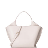 Borsa a mano da donna 100% pelle riciclata 07226-Latte Viola Castellani