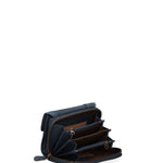 Portafoglio uomo in vera pelle Casual HILB-3698-BLU Hill Burry
