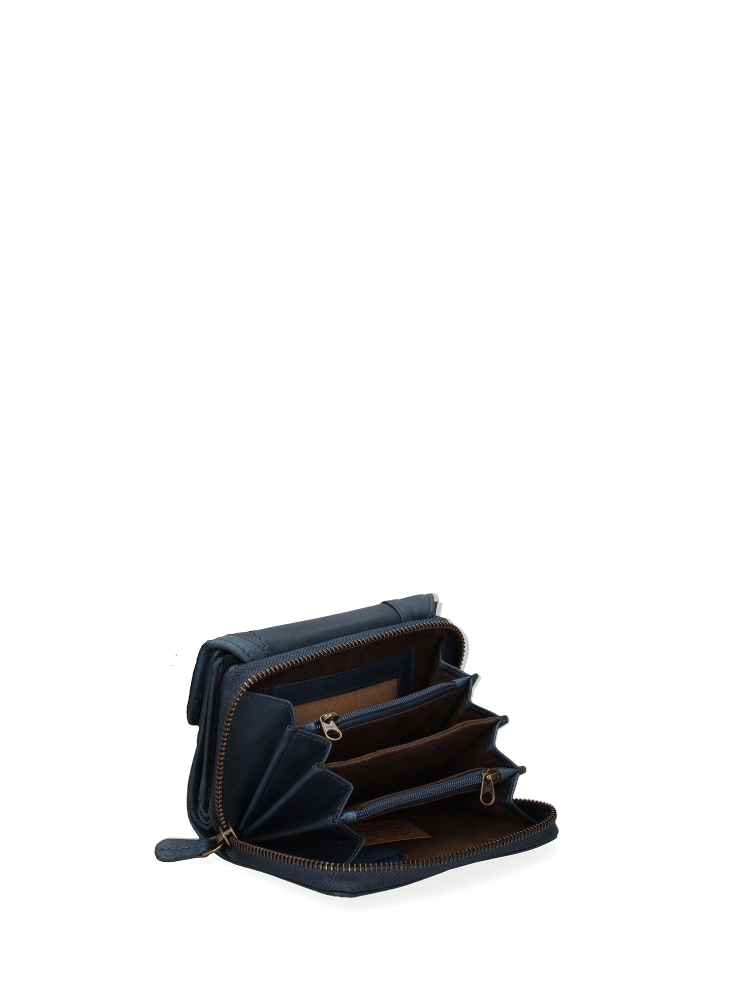 Portafoglio uomo in vera pelle Casual HILB-3698-BLU Hill Burry