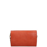 Borsa a tracolla da donna Vera pelle 00734-LU29 ARANCIO Viola Castellani
