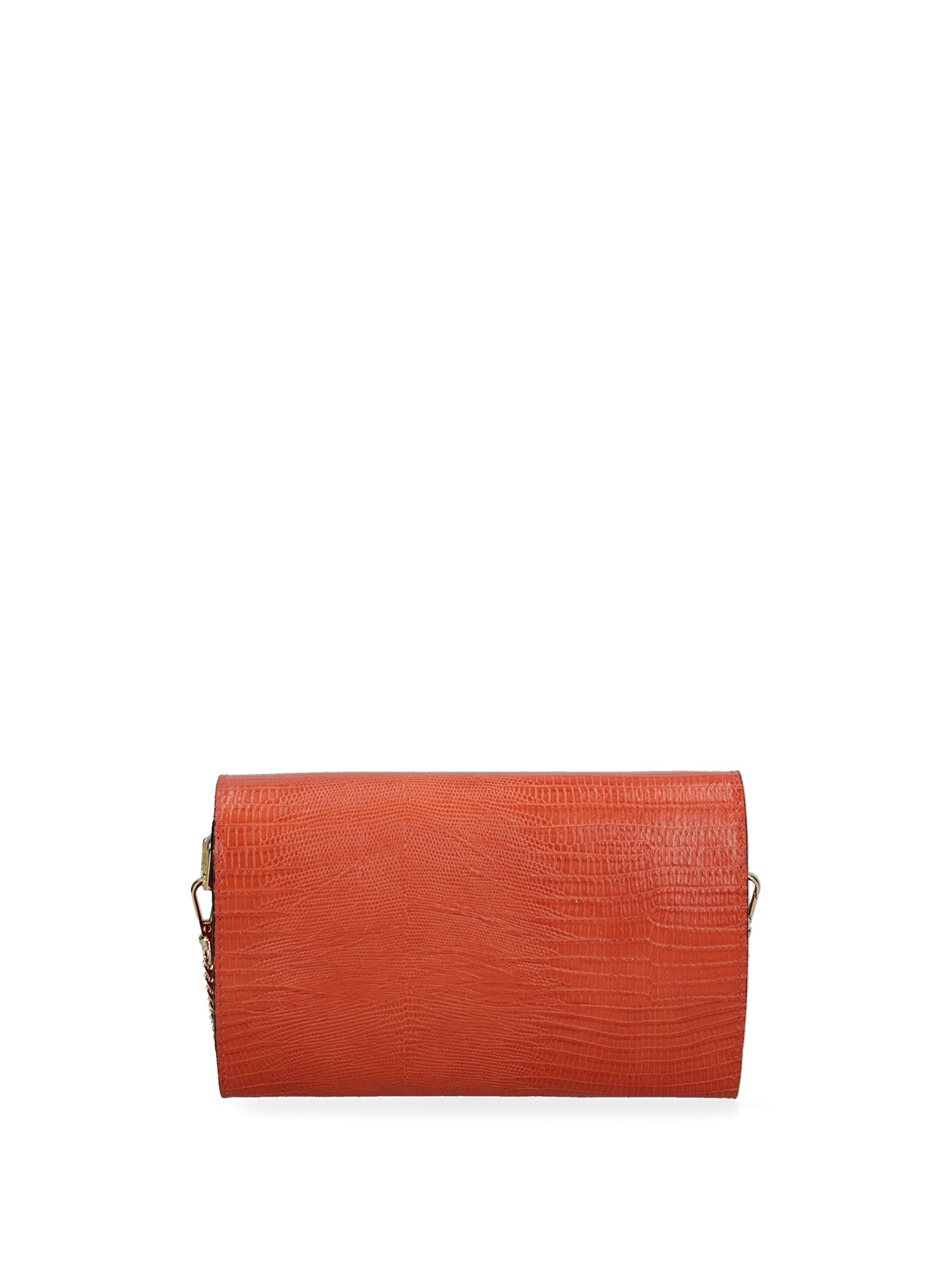 Borsa a tracolla da donna Vera pelle 00734-LU29 ARANCIO Viola Castellani