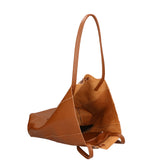 Valentina Borsa a mano da donna 100% pelle 06733-D17 CUOIO SCURO Gave Lux