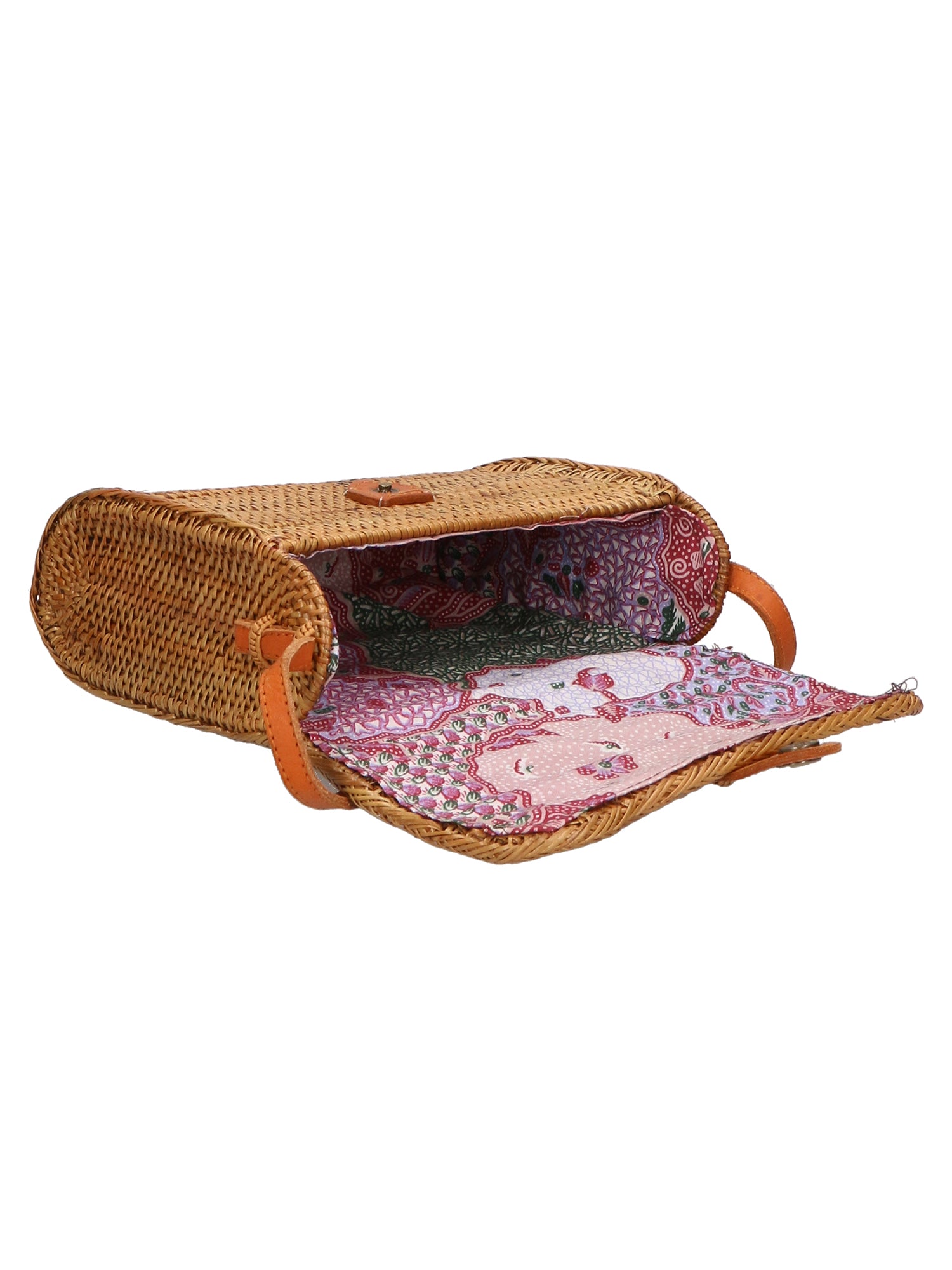 Lauren Borsa a tracolla da donna Rattan 88009-MIX Gave Lux