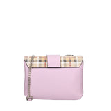Caelia Borsa a tracolla da donna Vera pelle 194942-LILLA+BEIGE Gave Lux