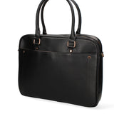 Valora Borsa da lavoro unisex Ecopelle e poliestere 3403-2-BLACK Diana&co