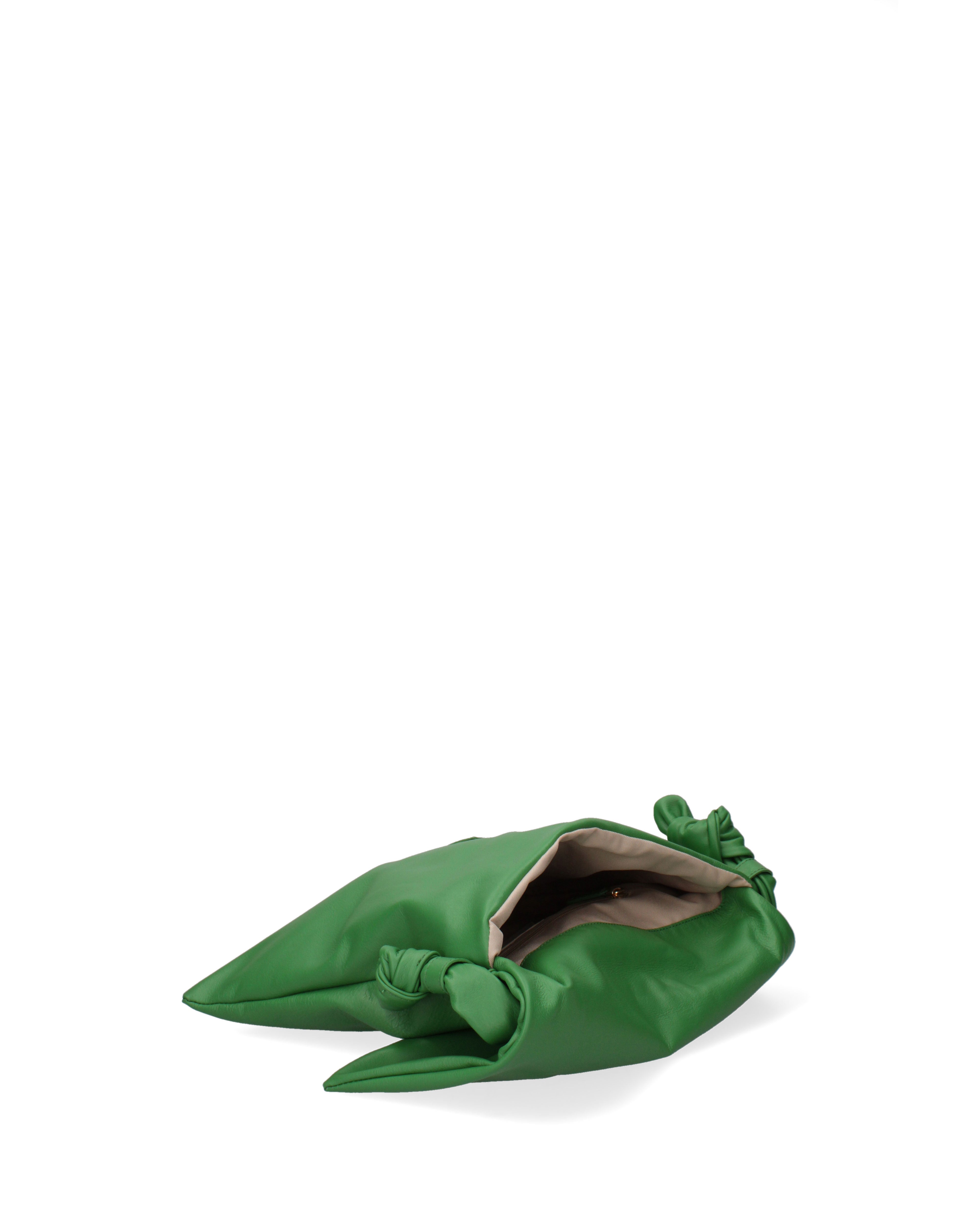 Borsa a spalla da donna Vera pelle 07172-S47 VERDE MELA Viola Castellani