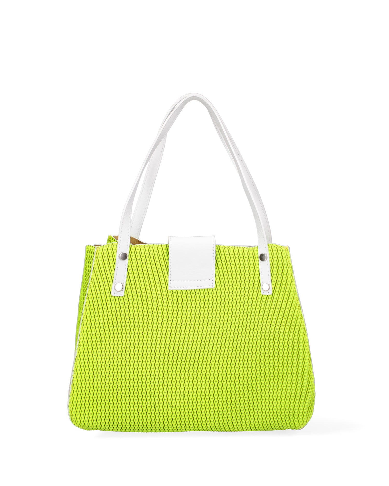 Palermo Borsa a spalla da donna Vera pelle 697756-GIALLO Gave Lux