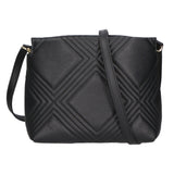 Ines Borsa a tracolla da donna Vera pelle 06049-NERO Gave Lux