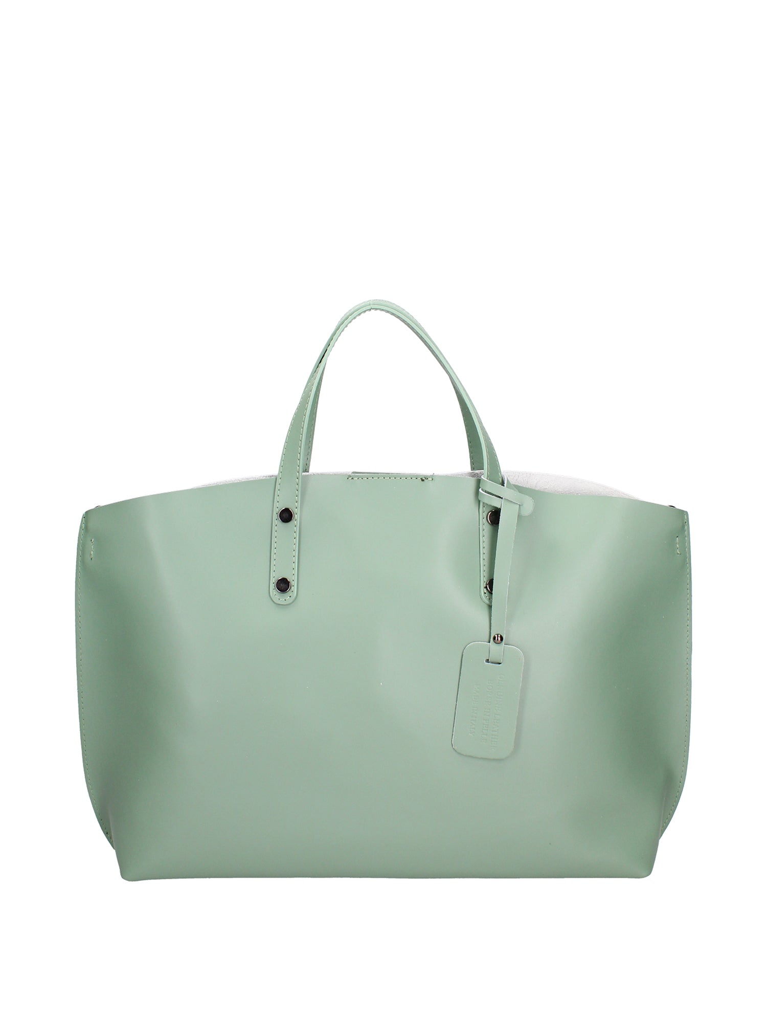 Lumena Borsa a mano da donna Vera pelle 2094-L896 MENTA Gave Lux