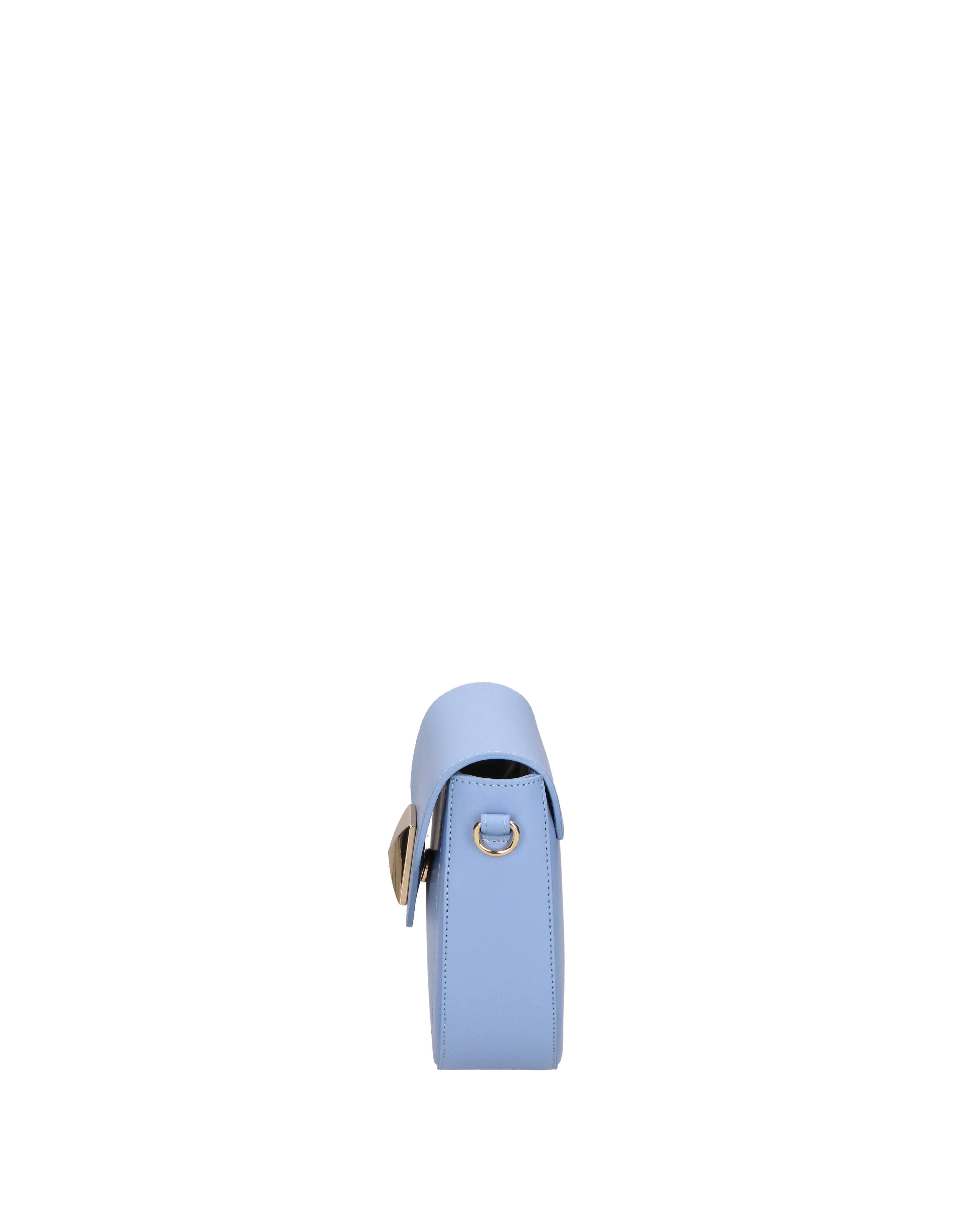 Calista Borsa a tracolla da donna Vera pelle 06014-L220 AZZURRO Gave Lux