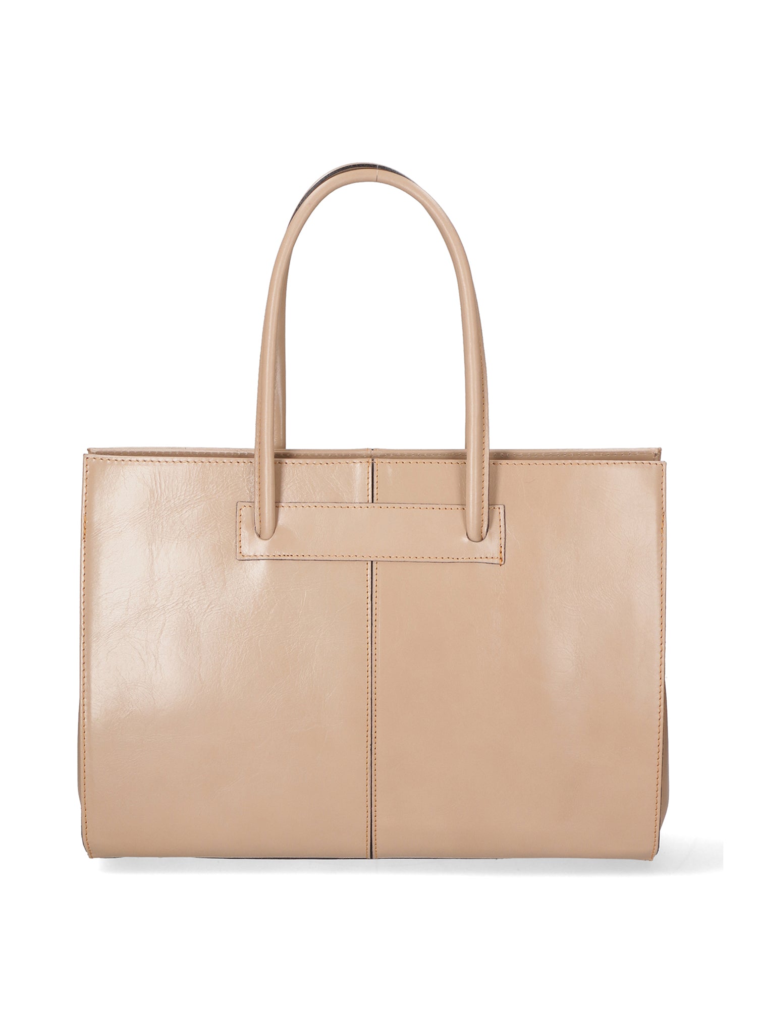 Eugenia Borsa a mano da donna 100% pelle 9008-TAUPE Gave Lux