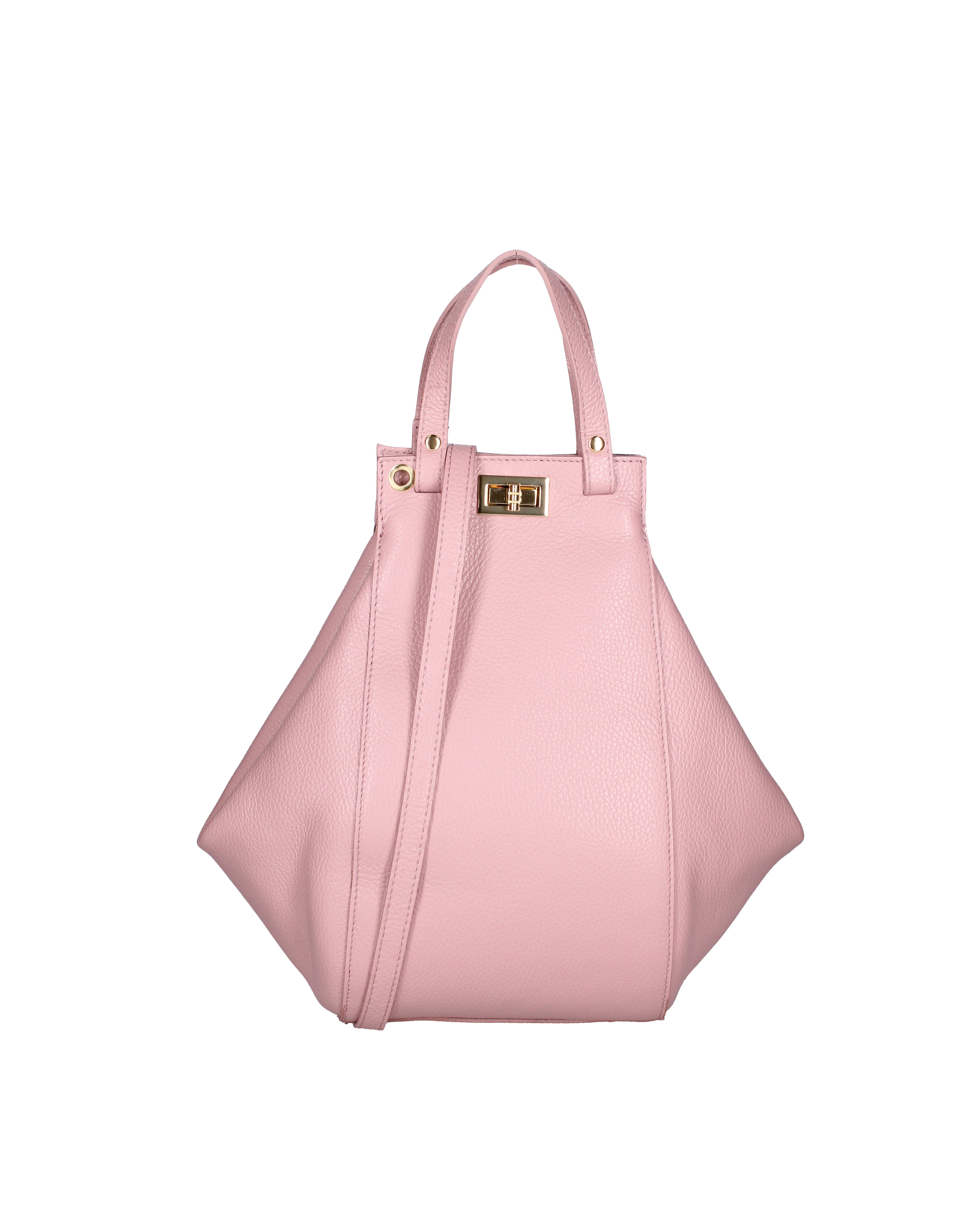 Lindsey Borsa a mano da donna 100% vera pelle 07162-D56 PINK Viola Castellani
