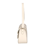 Alena Borsa a spalla da donna Vera pelle 04999-D37 LATTE MILK Gave Lux