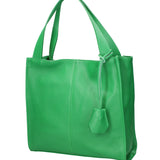 Seraphina Ultra Borsa a spalla da donna Vera pelle 3311-D47 VERDE MELA Gave Lux