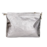 Giorgia Pochette da donna Vera pelle 05927-DL1 ARGENTO Gave Lux