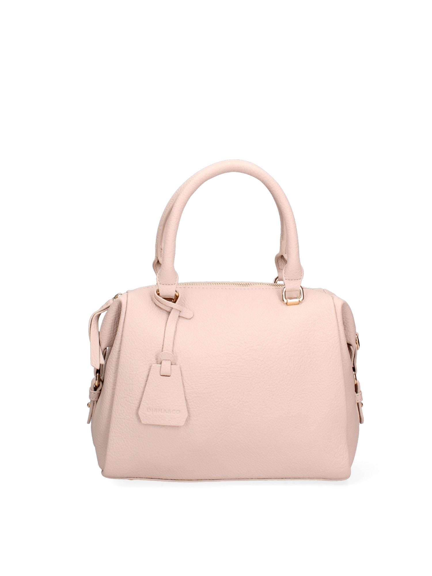 Borsa a mano da donna Ecopelle e Zip 631-1-BEIGE Diana&co