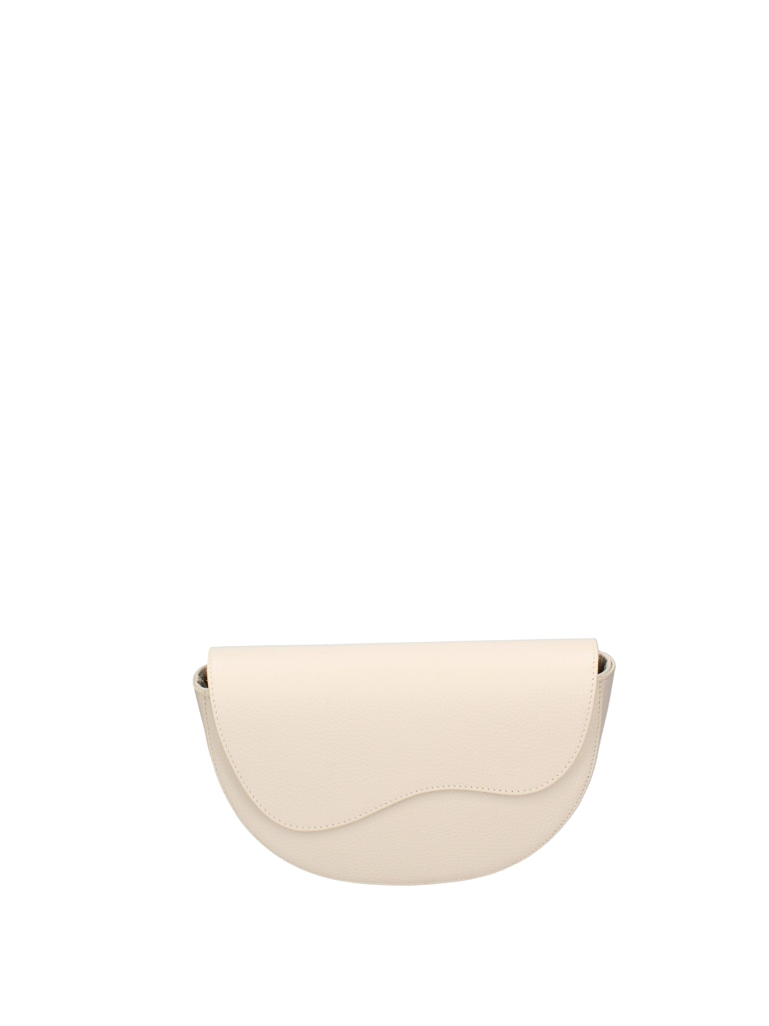 Marsupio da donna in vera pelle Made in Italy 07218-D37 LATTE Roberta Rossi
