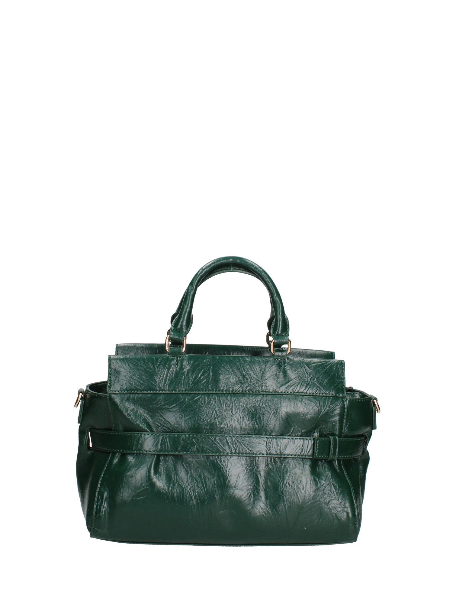 Borsa a mano da donna 100% PVC HEATHER -FOREST GREEN Marc Ellis