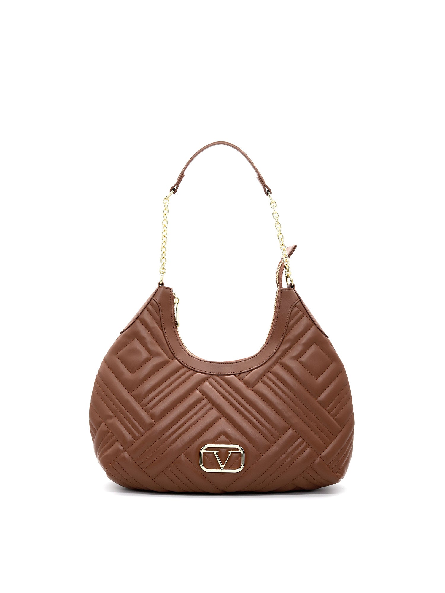 Antibes Borsa a spalla da donna Ecopelle VT-202-MARRONE 19V69 Italia