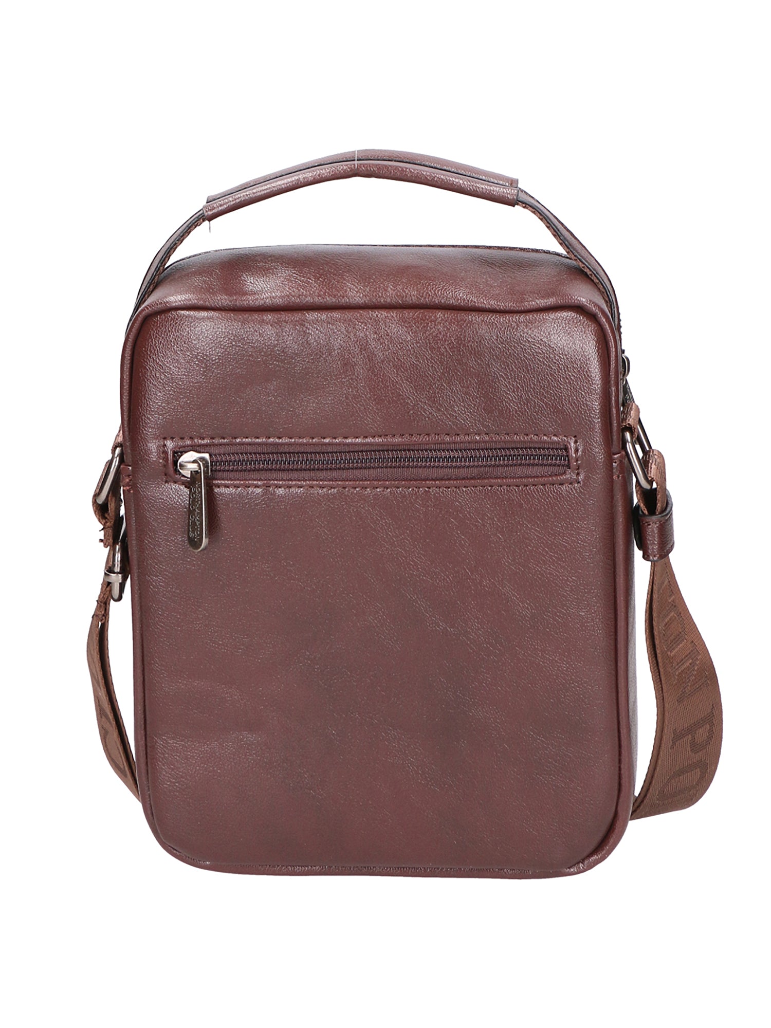 Borsa a tracolla uomo 100% pelle PU PCL3104-COFFEE Northampton Polo Club