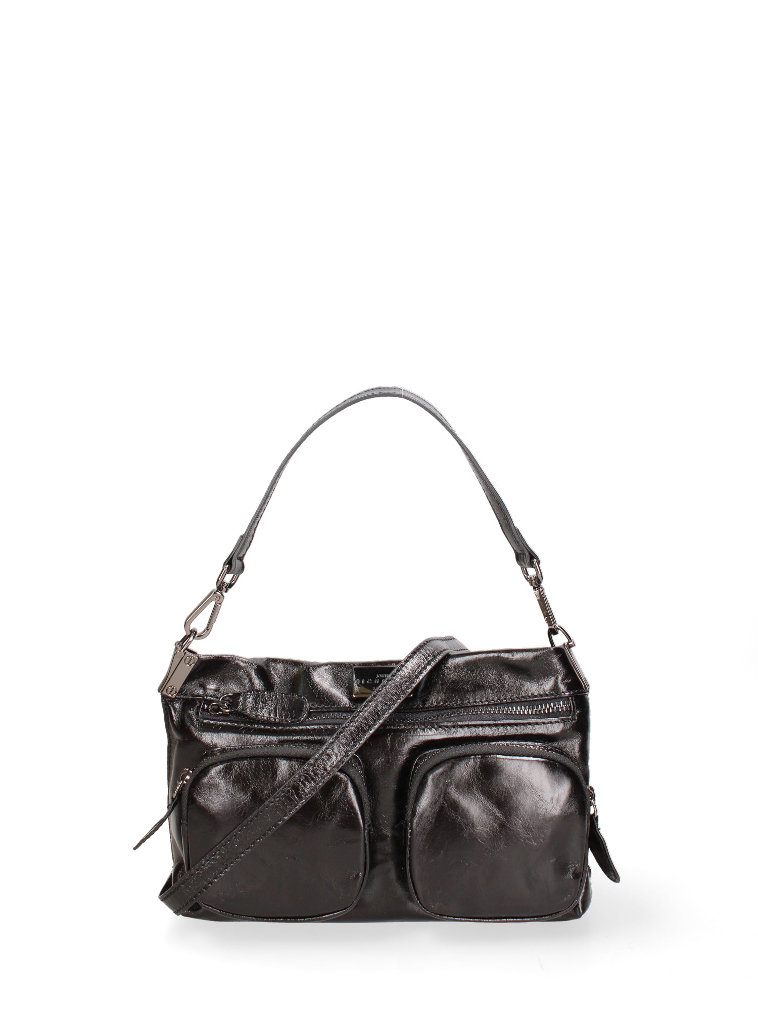 Borsa a spalla da donna Vera pelle JR-W-1181SY-BLACK-CDF John Richmond