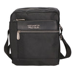 Borsa a tracolla uomo Pelle PU Vegan PCL3067-BLACK Northampton Polo Club