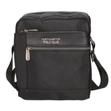 Borsa a tracolla uomo Pelle PU Vegan PCL3067-BLACK Northampton Polo Club