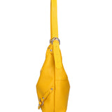 Fiorenza Lux Borsa a spalla da donna Vera pelle 07140-D04 GIALLO Viola Castellani