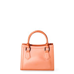 Borsa a mano da donna 100% Pvc FLAT-WOOD-S 24-DARK RUST - SATIN CDF Marc Ellis