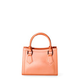 Borsa a mano da donna 100% Pvc FLAT-WOOD-S 24-DARK RUST - SATIN CDF Marc Ellis