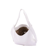 Borsa a spalla da donna Ecopelle e poliestere BC1407-WHITE B Cavalli