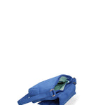 Borsa a spalla da donna Ecopelle DC3323-1-BLUE Diana&co