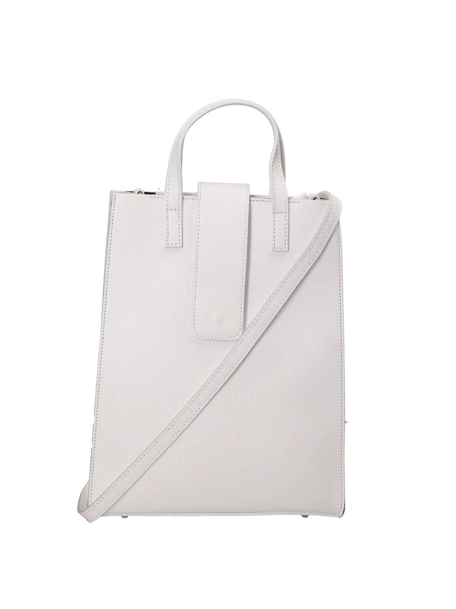 Giuseppina Borsa a mano da donna Vera pelle 05990-L101 BIANCO+01 BIANCO Gave Lux