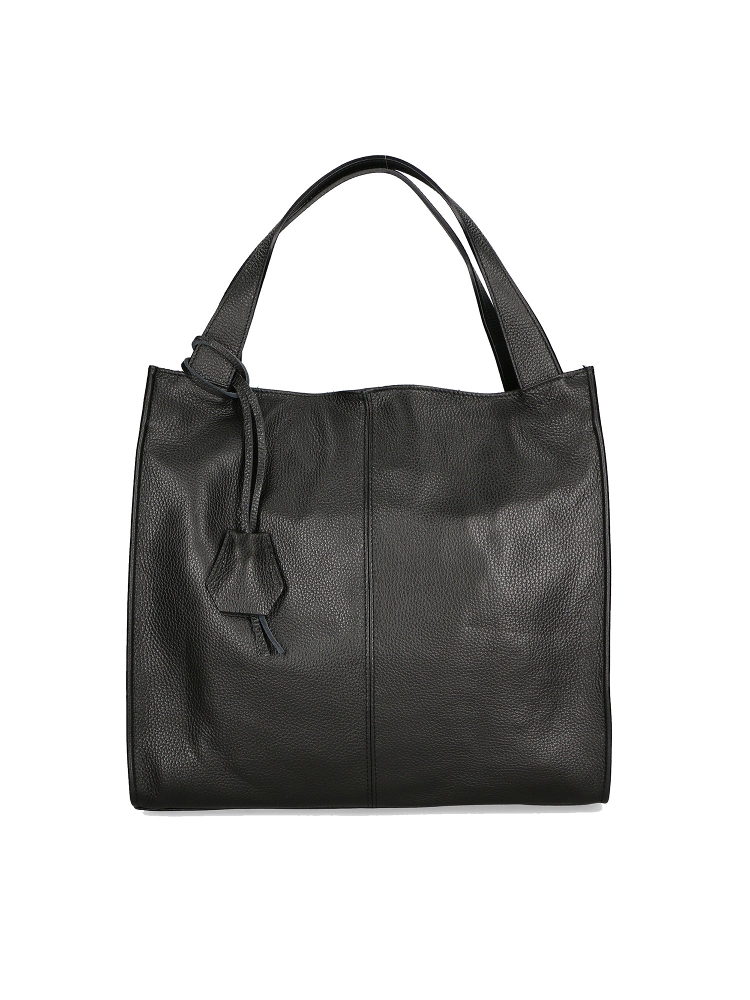 Aelia Borsa a spalla da donna Vera pelle 3312-D28 NERO BLACK Gave Lux