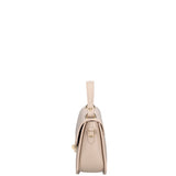 Borsa a mano da donna 100% vera pelle 07202-P 603 TAUPE CHIARO Roberta Rossi