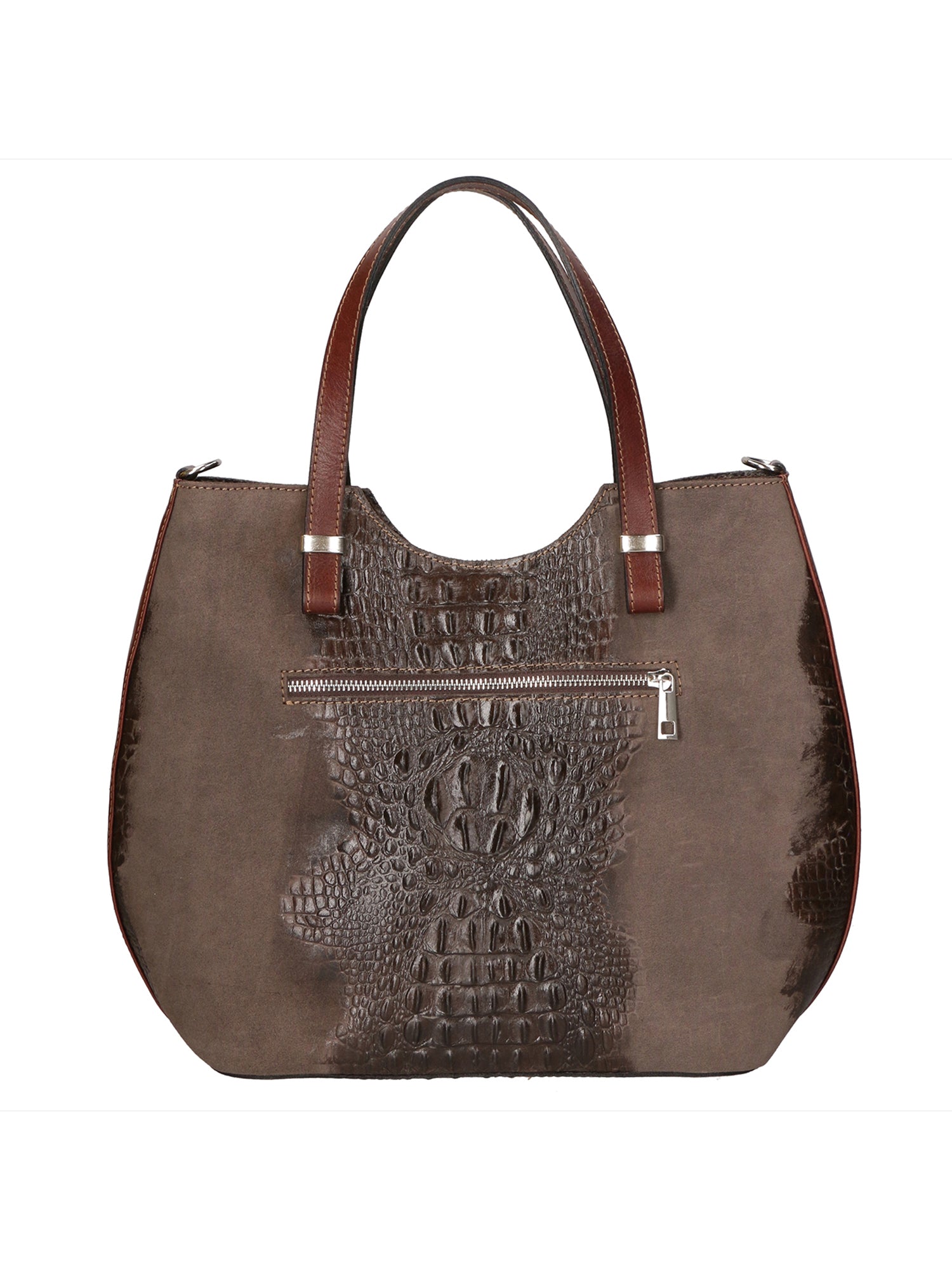 Elda Borsa a mano da donna Vera pelle croco 80046 1-T.MORO Gave Lux