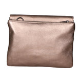 Angelica Pochette da donna Vera pelle 05413-L005 BRONZO Gave Lux