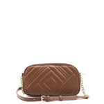 Valencia Borsa a tracolla da donna Ecopelle VT-204-MARRONE 19V69 Italia