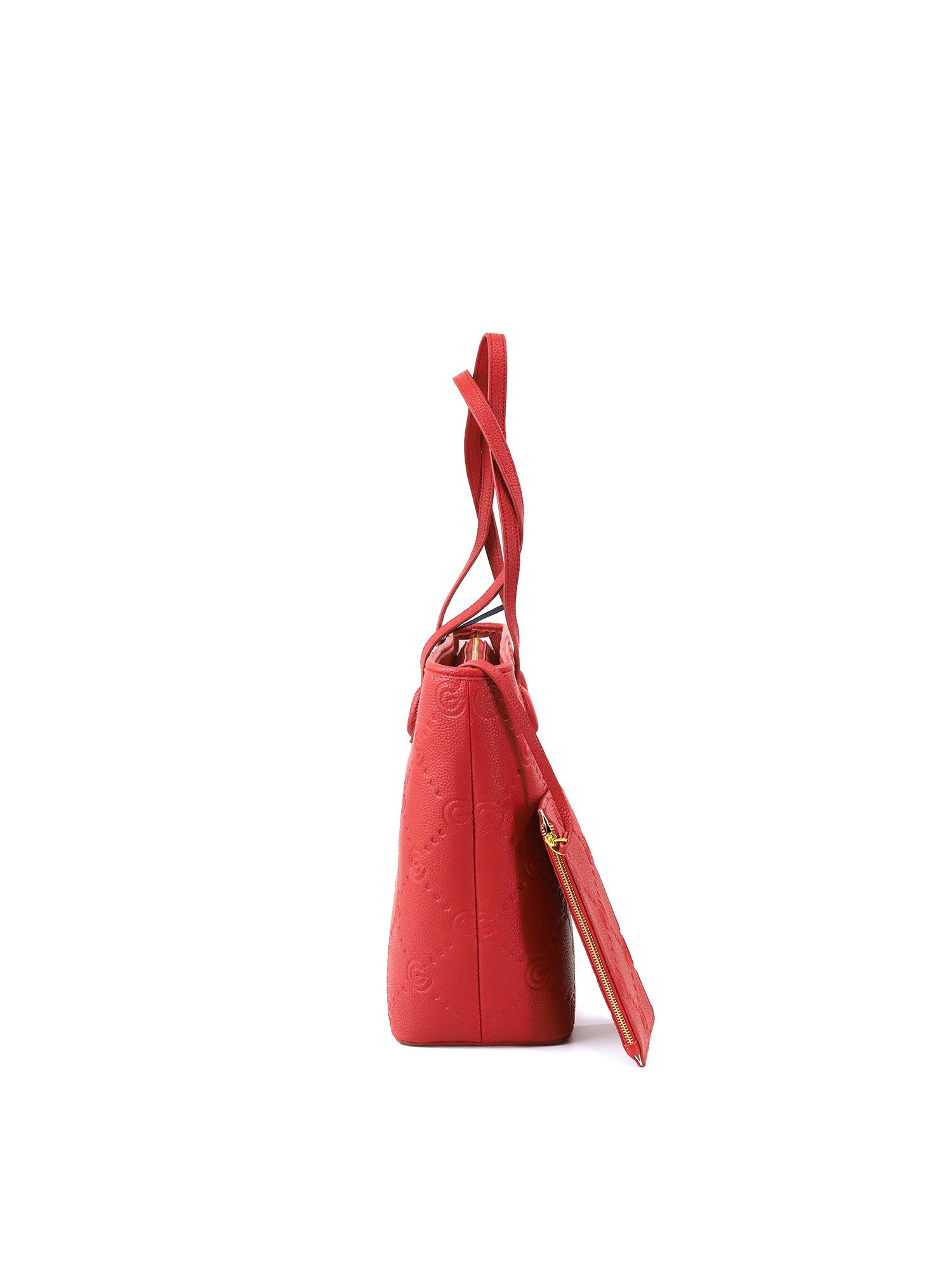Borsa a spalla da donna 100% pelle vegana PU GGB023RED Gabriella G Firenze