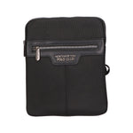 Borsa a tracolla uomo in pelle PU Casual PCL3154-BLACK Northampton Polo Club
