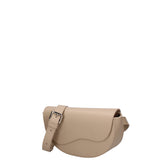 Marsupio da donna in vera pelle Made in Italy 07218-D05 CAPPUCCINO Roberta Rossi